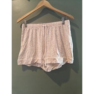 victorias secret leopard sleep shorts NWT small